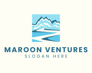 Blue Mountain River logo design