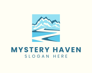 Blue Mountain River logo design