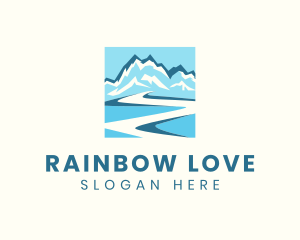 Blue Mountain River logo design