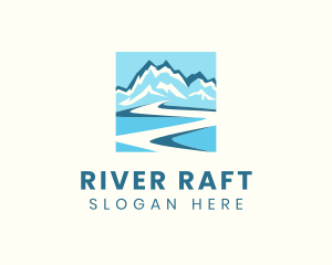 Blue Mountain River logo design