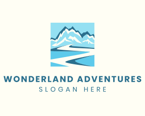 Blue Mountain River logo design