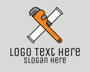 Wrench Handyman Tool  Logo