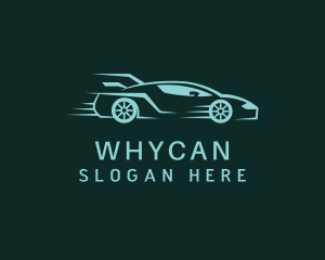 Race Car Automotive Logo