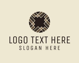 Circular - Interior Geometric Furniture logo design