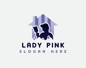 Painting - House Painter Handyman logo design