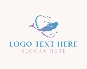 Skin Care - Beauty Mermaid Halo logo design