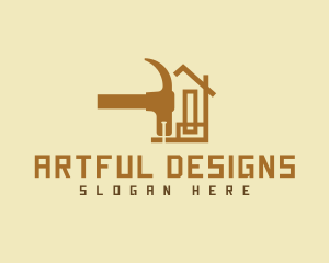 House Improvement Construction  logo design