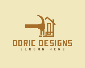 House Improvement Construction  logo design