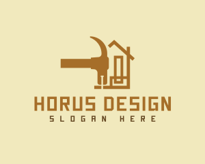 House Improvement Construction  logo design