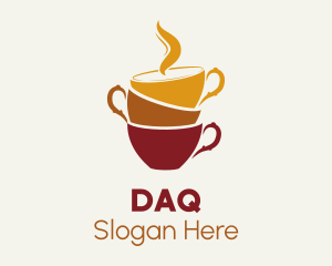 Mug - Cup Stack Cafe logo design