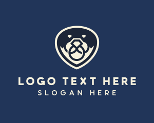 Class - Diamond Ring Dog logo design