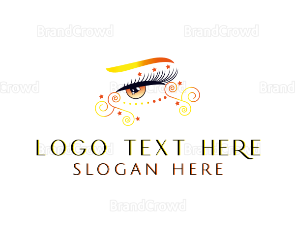 Makeup Artist Eyelash Logo