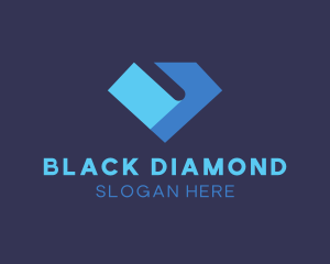 Generic Tech Diamond logo design