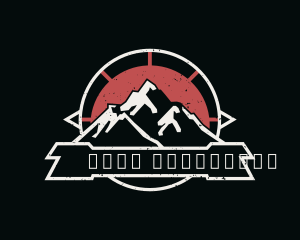 Mountaineering - Mountain Outdoor Peak logo design