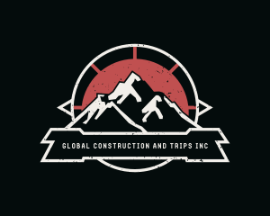 Mountaineer - Mountain Outdoor Peak logo design