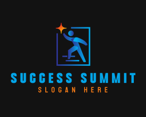 Success Leader People logo design