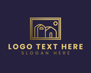 Image - Residential Frame House logo design