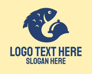 Buffet - Fish Seafood Restaurant logo design