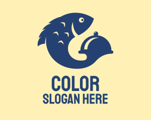 Fish Seafood Restaurant Logo