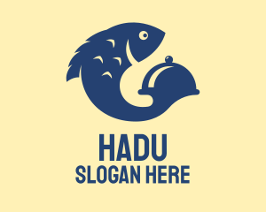 Fish Seafood Restaurant Logo