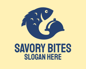 Dinner - Fish Seafood Restaurant logo design