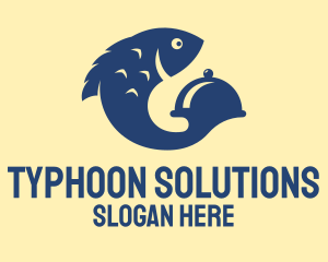 Fish Seafood Restaurant logo design