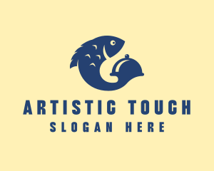 Fish Seafood Restaurant logo design