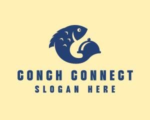 Fish Seafood Restaurant logo design