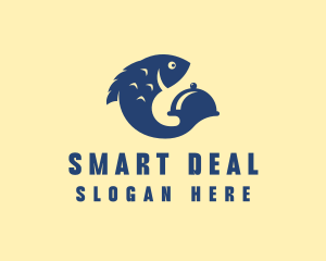 Fish Seafood Restaurant logo design