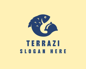 Fish Seafood Restaurant logo design