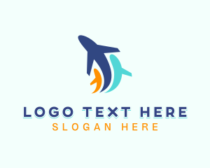 Forwarding - Pilot Freight Aircraft logo design