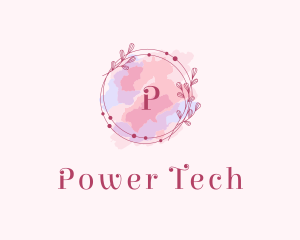 Feminine Art Designer Watercolor Logo