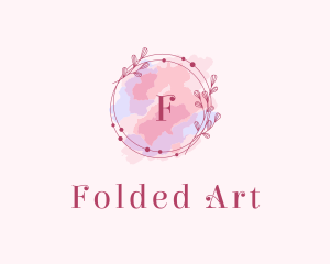 Feminine Art Designer Watercolor logo design