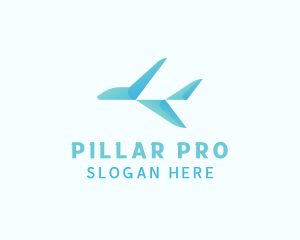 Airplane Flight Aviation Logo