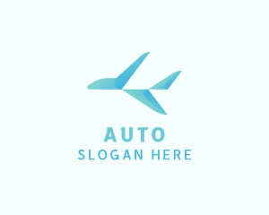 Airplane Flight Aviation Logo