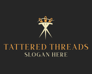 Needle Thread Sewing logo design