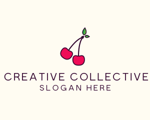 Red Cherry Cherries logo design