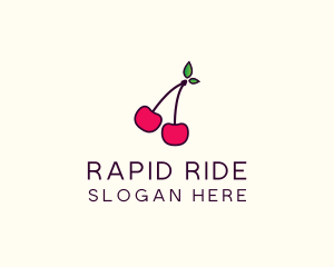 Red Cherry Cherries logo design