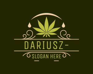 Medical Marijuana - Organic Marijuana Leaf logo design