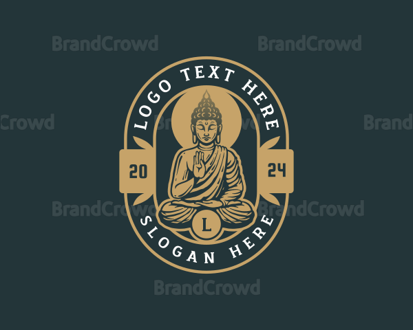 Meditation Buddhist Spa Logo