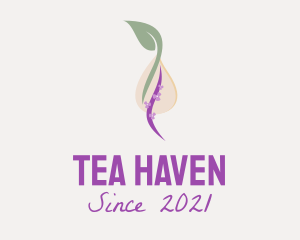 Lavender Extract Oil  logo design