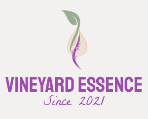 Lavender Extract Oil  logo design