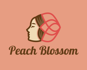 Female Beauty Blossom logo design