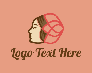 Style - Female Beauty Blossom logo design