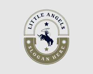 Shop - Western Cowboy Stallion logo design