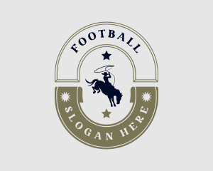 Store - Western Cowboy Stallion logo design