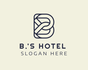 Modern Generic Letter B logo design