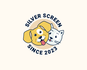 Kitten - Puppy Cat Veterinarian logo design