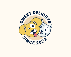 Dog - Puppy Cat Veterinarian logo design