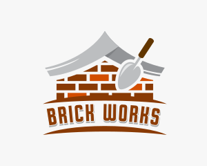 Brick Trowel Masonry logo design